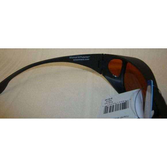 Solar Shield Beyond Blue Fits Over Sunglasses  #25302 Size M/L Lot of 2 Glasses - Picture 8 of 9
